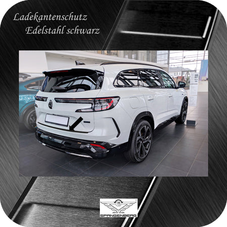 Ladekantenschutz Edelstahl schwarz für Renault Espace VI 6.Gen. 04.2023- 3240355g