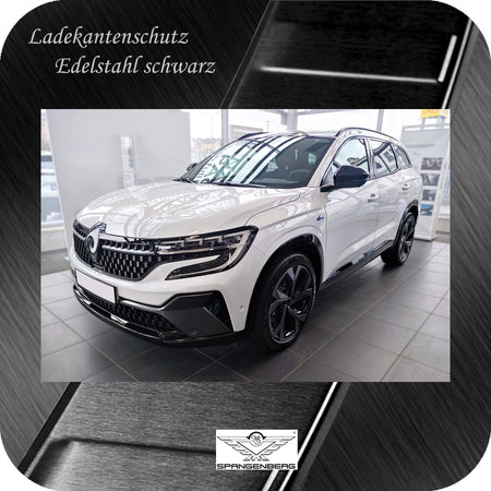 Ladekantenschutz Edelstahl schwarz für Renault Espace VI 6.Gen. 04.2023- 3240355h
