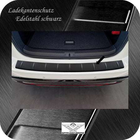 Ladekantenschutz Edelstahl schwarz für VW ID.7 Schrägheck ab 09.2023- 3240356a