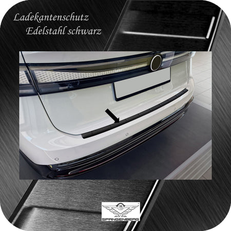 Ladekantenschutz Edelstahl schwarz für VW ID.7 Schrägheck ab 09.2023- 3240356b