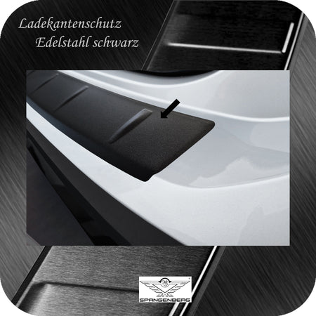 Ladekantenschutz Edelstahl schwarz für VW ID.7 Schrägheck ab 09.2023- 3240356c