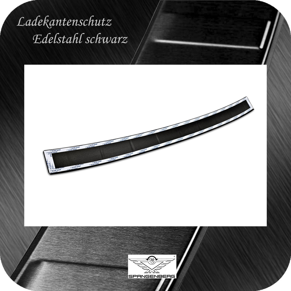 Ladekantenschutz Edelstahl schwarz für VW ID.7 Schrägheck ab 09.2023- 3240356e