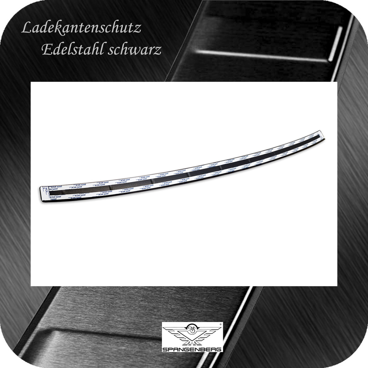 Ladekantenschutz Edelstahl schwarz für Kia Niro II Typ SG2 ab 06.2022- 3240357e