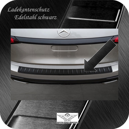 Ladekantenschutz Edelstahl schwarz für Mercedes GLC II X254 ab 06.2022- 3240366b