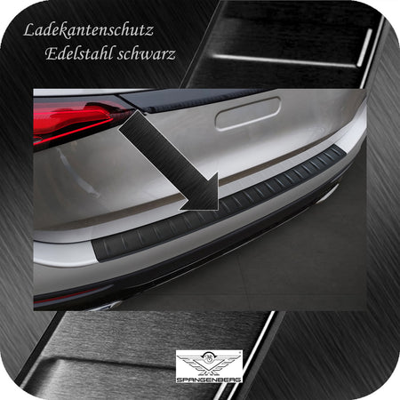 Ladekantenschutz Edelstahl schwarz für Mercedes GLC II X254 ab 06.2022- 3240366c