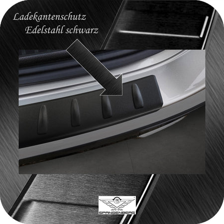 Ladekantenschutz Edelstahl schwarz für Mercedes GLC II X254 ab 06.2022- 3240366d