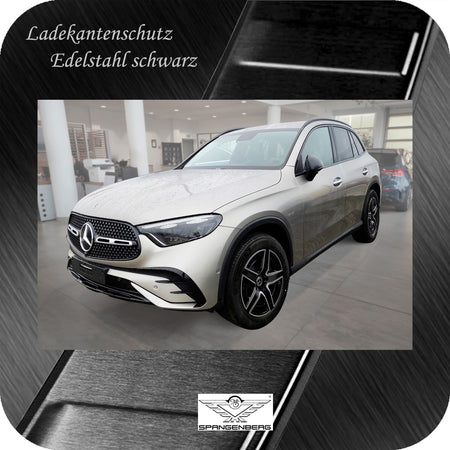 Ladekantenschutz Edelstahl schwarz für Mercedes GLC II X254 ab 06.2022- 3240366h
