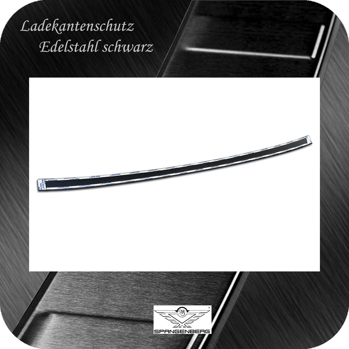 Ladekantenschutz Edelstahl schwarz matt für Honda HR-V III ab 09.2021- 3240368f