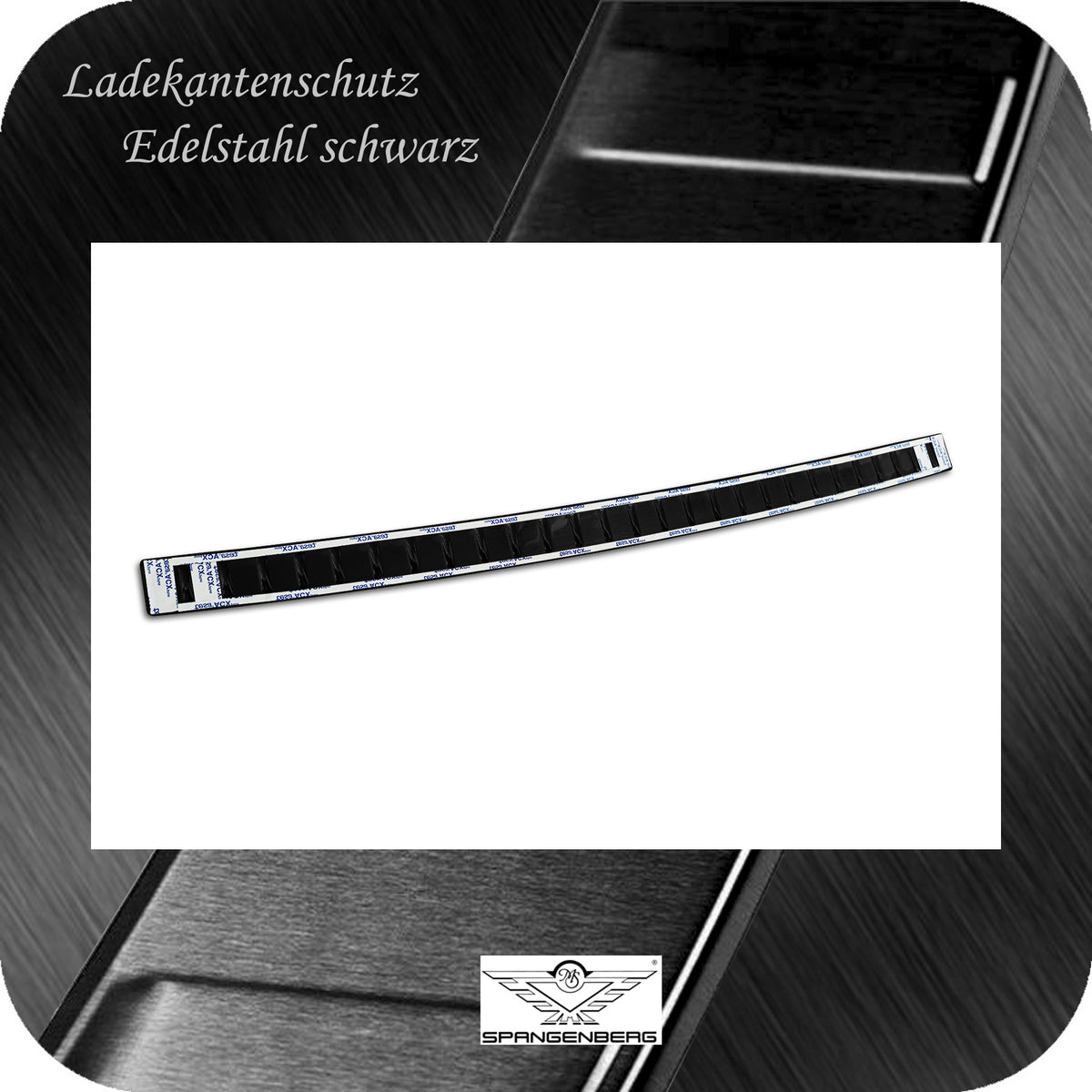 Ladekantenschutz Edelstahl schwarz matt für Peugeot 5008 III ab 07.2024- 3240369f