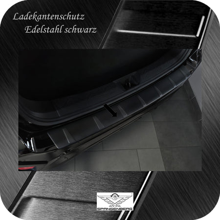 Ladekantenschutz Edelstahl schwarz matt für Subaru Crosstrek III 01.24- 3240371a