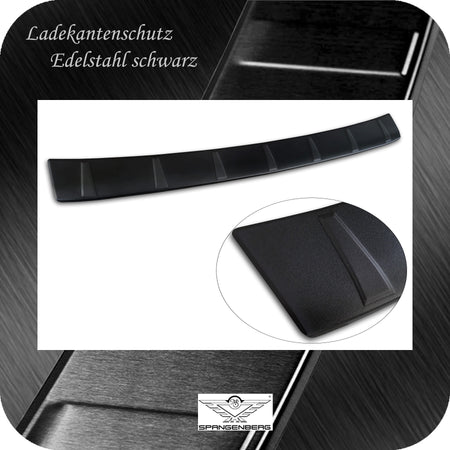 Ladekantenschutz Edelstahl schwarz matt für Subaru Crosstrek III 01.24- 3240371e