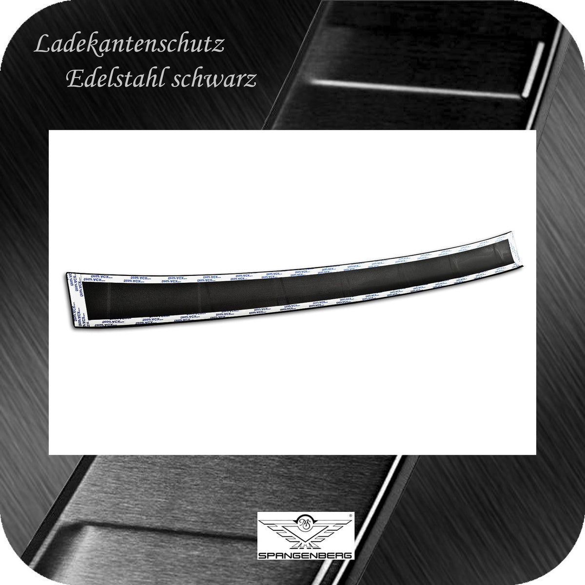 Ladekantenschutz Edelstahl schwarz matt für Subaru Crosstrek III 01.24- 3240371f