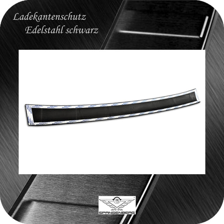 Ladekantenschutz Edelstahl schwarz matt für Subaru Crosstrek III 01.24- 3240371f