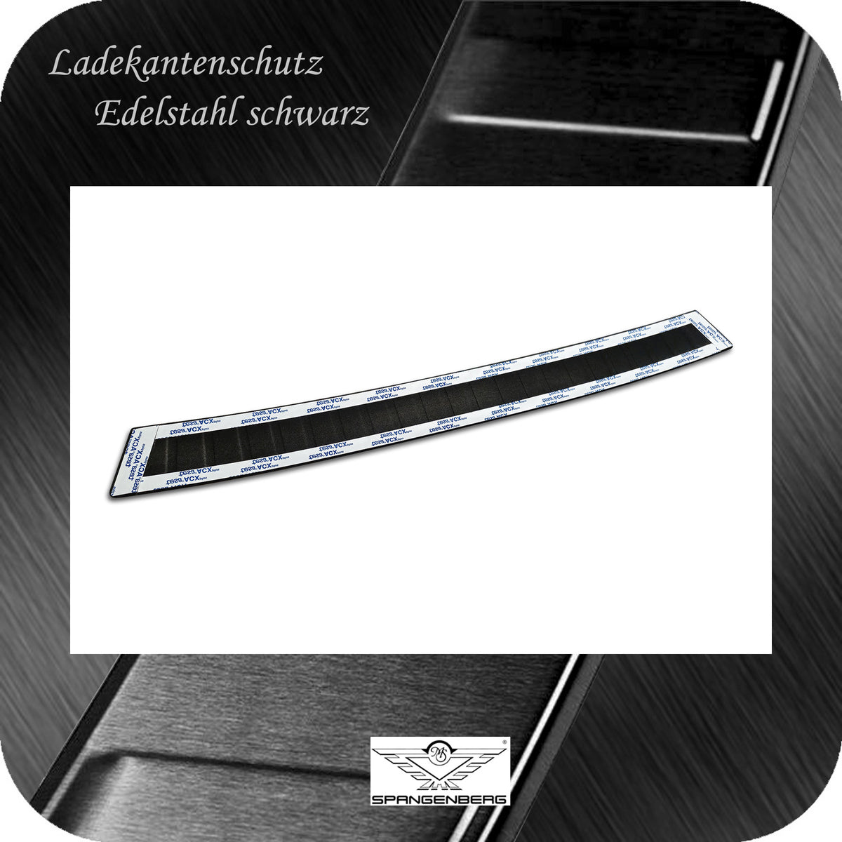 Ladekantenschutz Edelstahl schwarz matt für Peugeot 3008 III ab 04.2024- 3240378 f