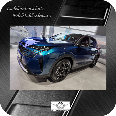 Ladekantenschutz Edelstahl schwarz matt für Peugeot 3008 III ab 04.2024- 3240378 h