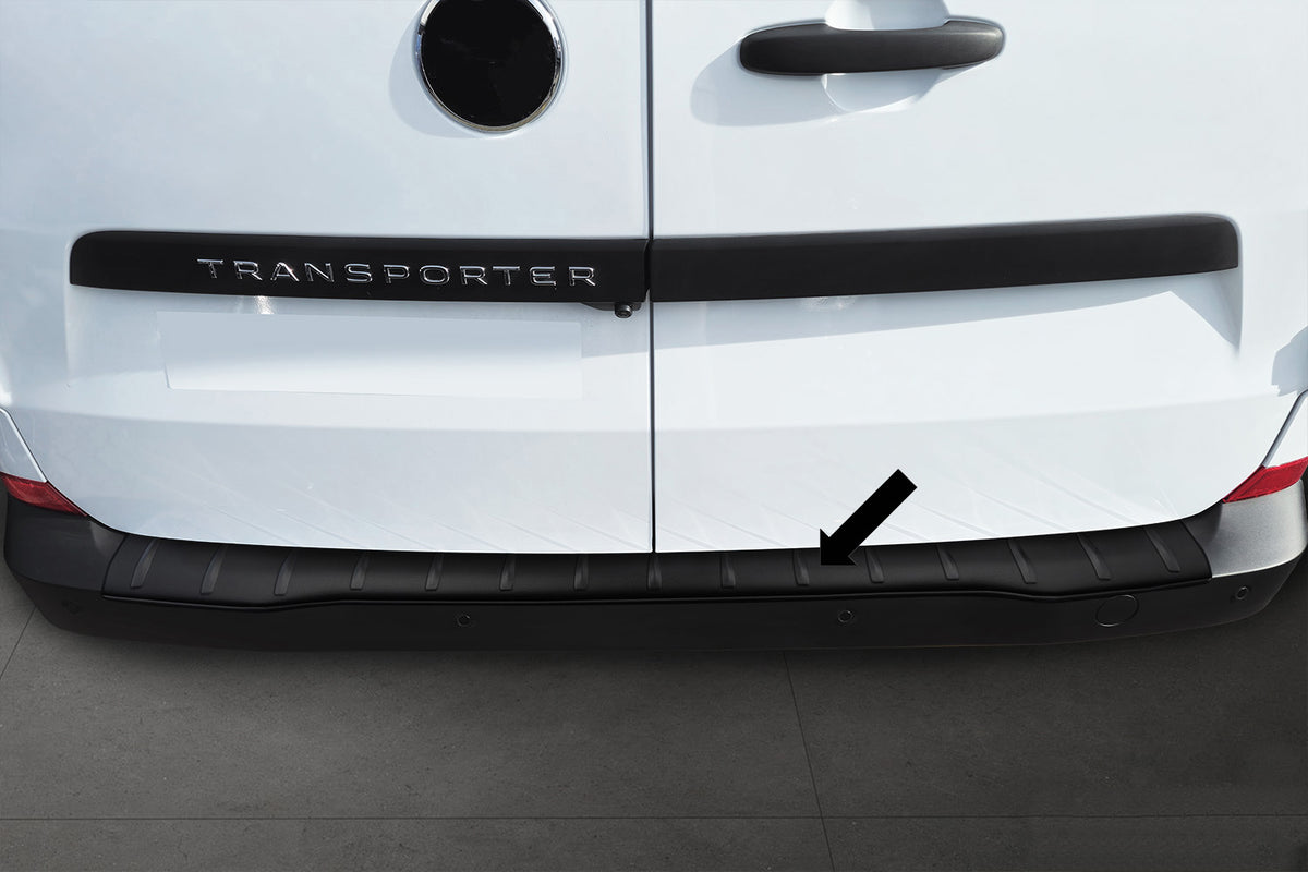Ladekantenschutz Edelstahl schwarz für VW T7 Transporter ab Bj. 02.2025- 3240379b