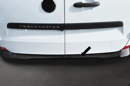 Ladekantenschutz Edelstahl schwarz für VW T7 Transporter ab Bj. 02.2025- 3240379b
