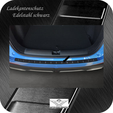 Ladekantenschutz Edelstahl schwarz matt für MG ZS II 2.Gen. ab 09.2024- 3240381b