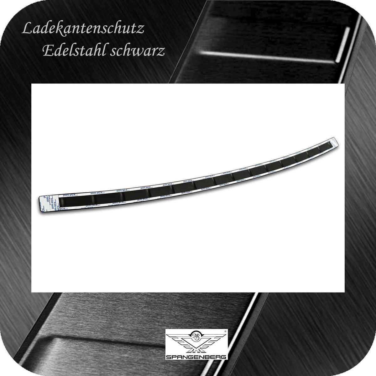 Ladekantenschutz Edelstahl schwarz matt für MG ZS II 2.Gen. ab 09.2024- 3240381f