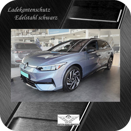 Ladekantenschutz Edelstahl schwarz matt für VW ID.7 Tourer ab 06.2024- 3240382 h