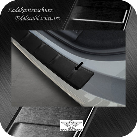 Ladekantenschutz Edelstahl schwarz matt für MG 3 III 3.Gen. ab 05.2024- 3240383d