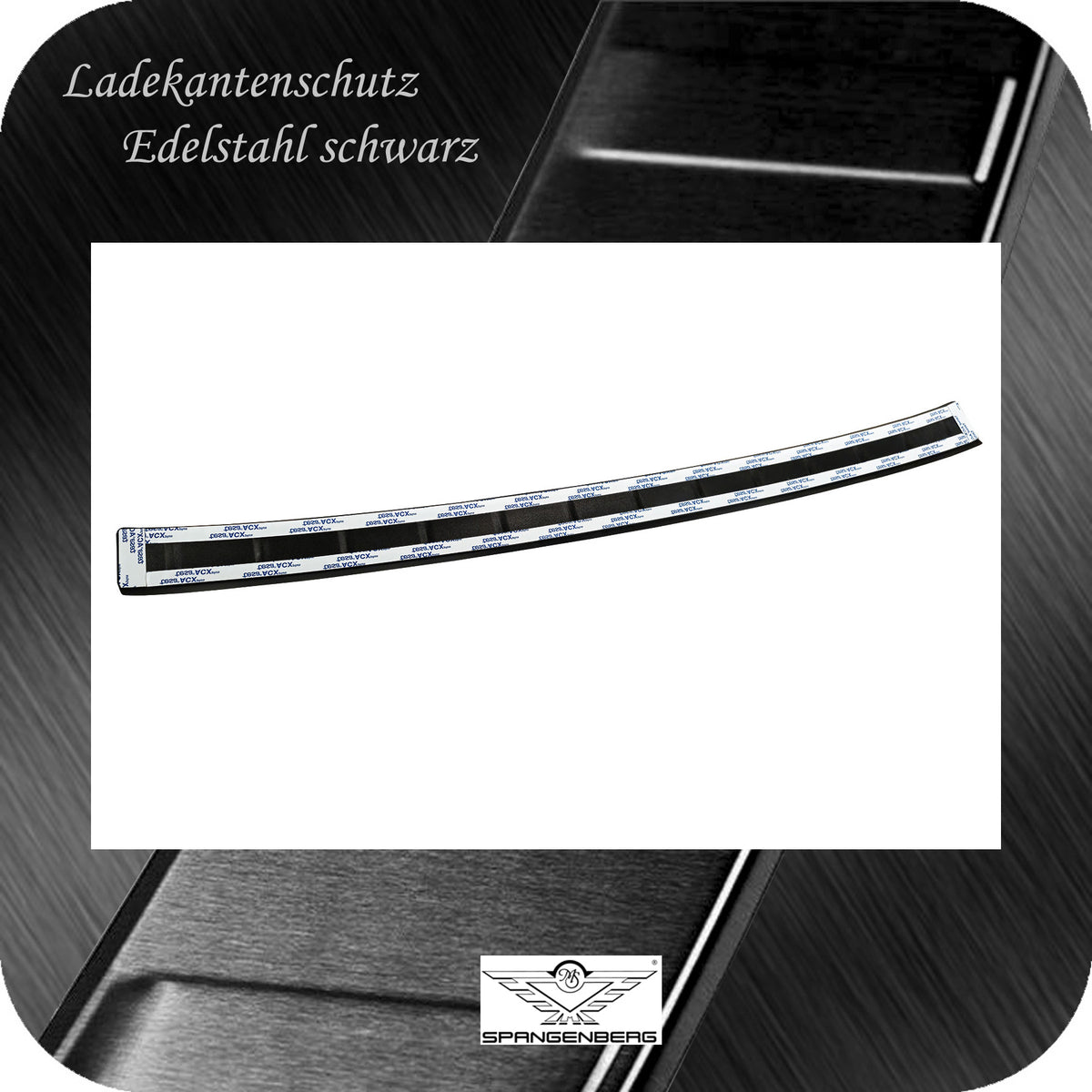 Ladekantenschutz Edelstahl schwarz matt für MG 3 III 3.Gen. ab 05.2024- 3240383f