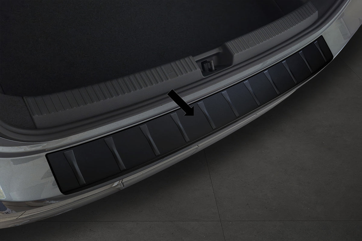 Ladekantenschutz Edelstahl schwarz für Skoda Superb IV Liftback 11.2023- 3240387a