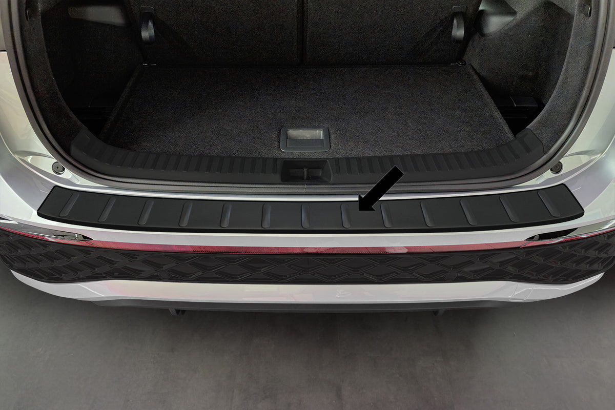 Ladekantenschutz Edelstahl schwarz für Volkswagen VW Tayron SUV 01.2025- 3240388b