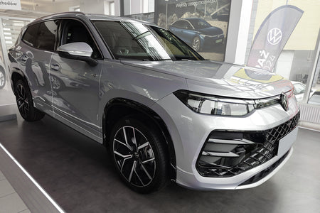 Ladekantenschutz Edelstahl schwarz für Volkswagen VW Tayron SUV 01.2025- 3240388h