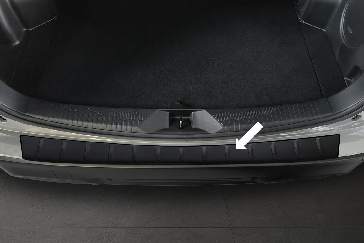Ladekantenschutz Edelstahl schwarz für Subaru Forester VI Typ SL 11.24- 3240392b