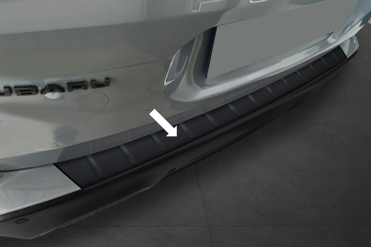 Ladekantenschutz Edelstahl schwarz für Subaru Forester VI Typ SL 11.24- 3240392c