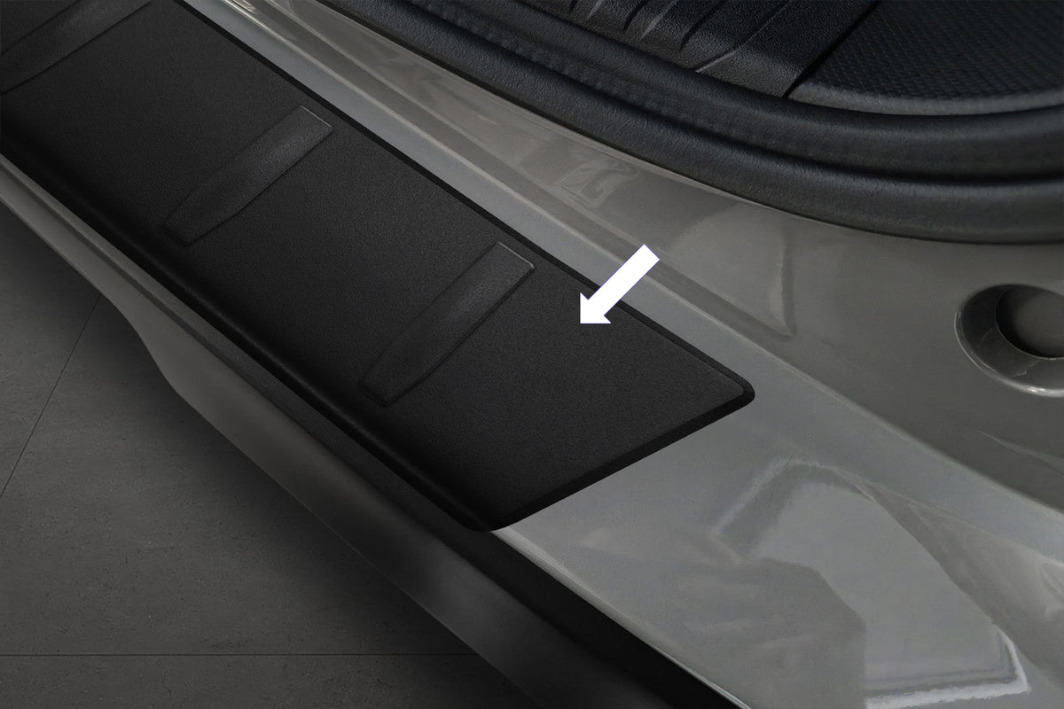 Ladekantenschutz Edelstahl schwarz für Subaru Forester VI Typ SL 11.24- 3240392d