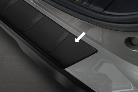 Ladekantenschutz Edelstahl schwarz für Subaru Forester VI Typ SL 11.24- 3240392d