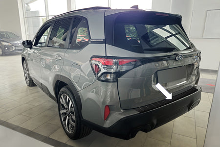 Ladekantenschutz Edelstahl schwarz für Subaru Forester VI Typ SL 11.24- 3240392g