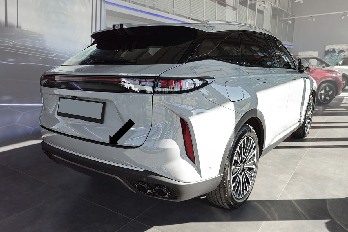 Ladekantenschutz Edelstahl schwarz für Chery Omoda 9 ab 2025- 3240401g