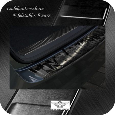 Ladekantenschutz Edelstahl schwarz für Skoda Superb III Kombi 3V 3.2015- 3245020 c