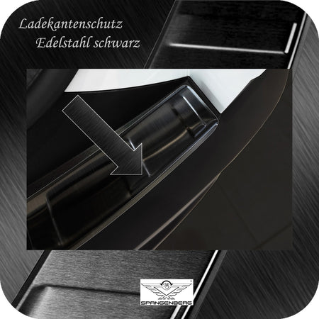 Ladekantenschutz Edelstahl schwarz Hyundai Tucson IV Typ NX4 ab 09.2019- 3245021c
