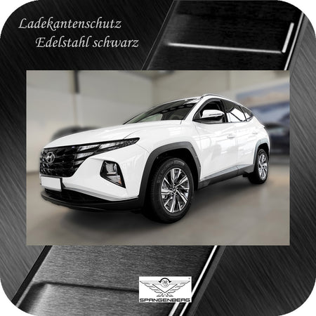 Ladekantenschutz Edelstahl schwarz Hyundai Tucson IV Typ NX4 ab 09.2019- 3245021f