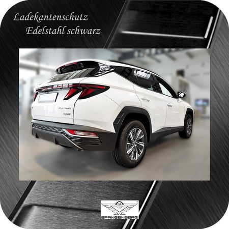Ladekantenschutz Edelstahl schwarz Hyundai Tucson IV Typ NX4 ab 09.2019- 3245021g