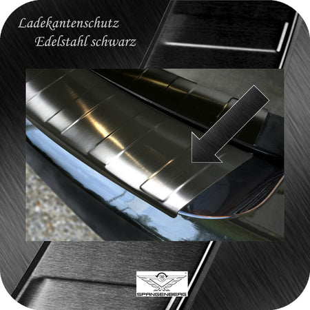 Ladekantenschutz Edelstahl schwarz für Opel Astra K Sportstourer 10.15- 3245044 c