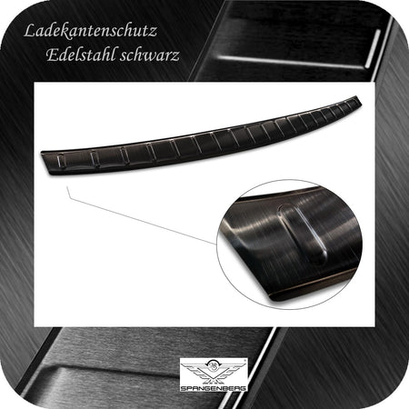 Ladekantenschutz Edelstahl schwarz Mercedes CLA II Shooting Brake 08.19- 3245081 e