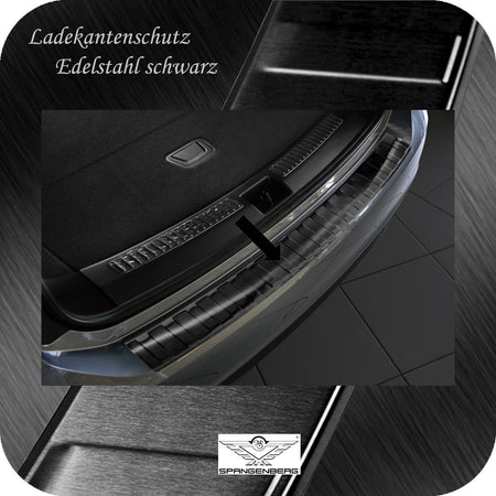 Ladekantenschutz Edelstahl schwarz Opel Insignia B Sports Tourer 6.2017- 3245126 a