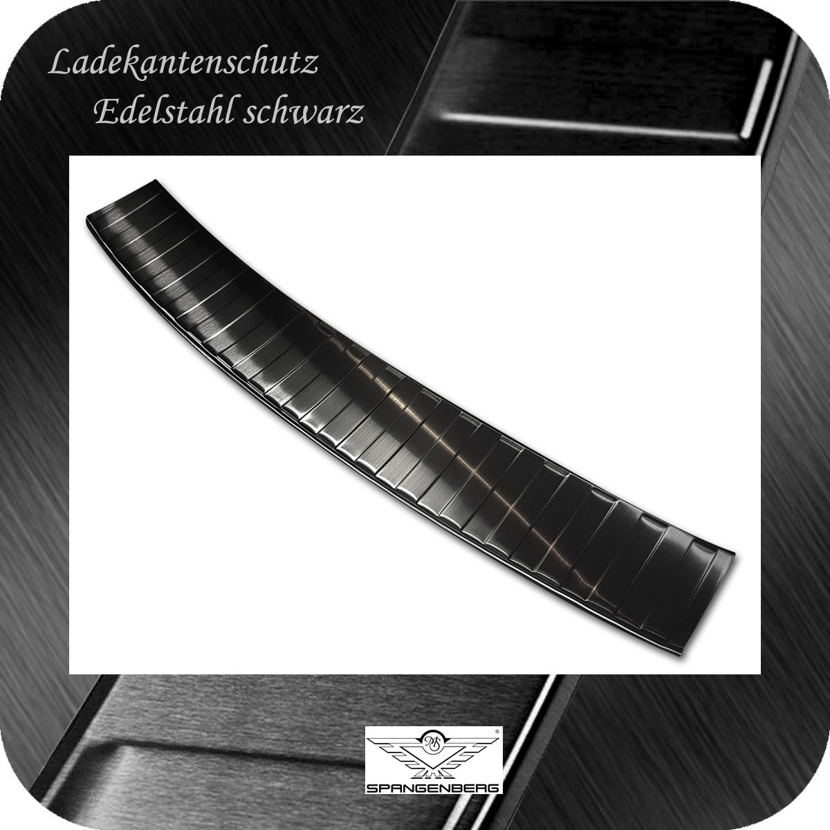 Ladekantenschutz Edelstahl schwarz für Citreon Spacetourer III 04.2016- 32451291 e