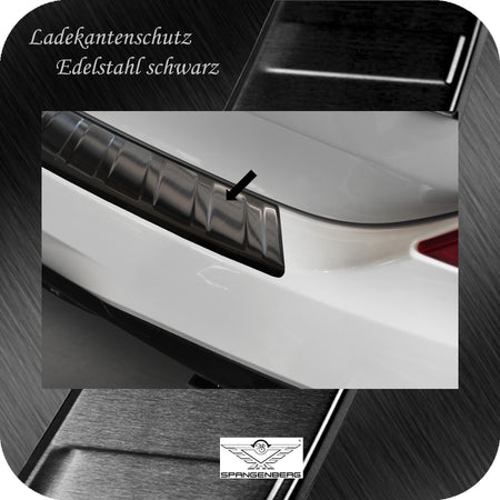 Ladekantenschutz Edelstahl schwarz für BMW X3 M-Style Typ G01 ab 10.17- 3245201 d