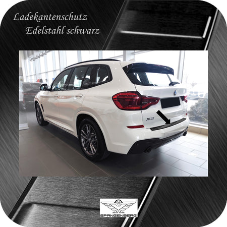 Ladekantenschutz Edelstahl schwarz für BMW X3 M-Style Typ G01 ab 10.17- 3245201 g