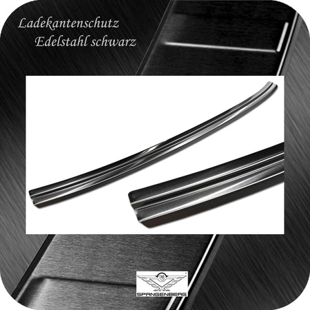 Ladekantenschutz Edelstahl schwarz für Audi E-Tron Typ GE ab Bj 09.2018- 3245244 e