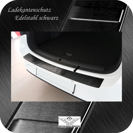 Ladekantenschutz Edelstahl schwarz für Seat Leon IV ST Typ KL ab 3.2020- 3245246 a