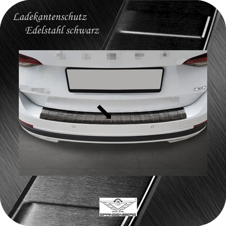 Ladekantenschutz Edelstahl schwarz f. Skoda Octavia Scout IV Kombi 2020- 3245254c