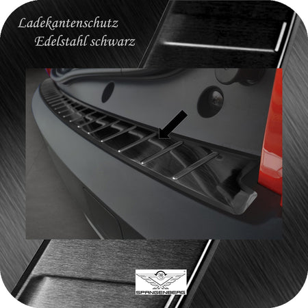 Ladekantenschutz Edelstahl schwarz für Dacia Jogger Kombi ab Bj 03.2022- 3245258 c