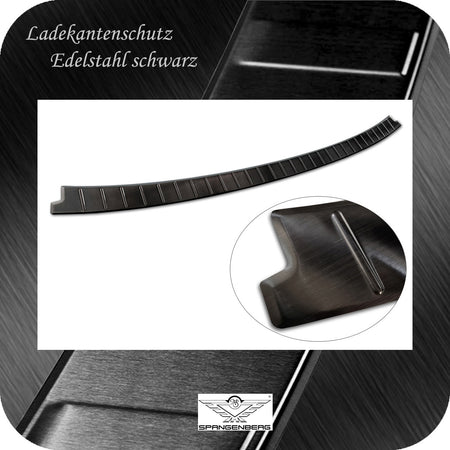 Ladekantenschutz Edelstahl schwarz für Dacia Jogger Kombi ab Bj 03.2022- 3245258 e